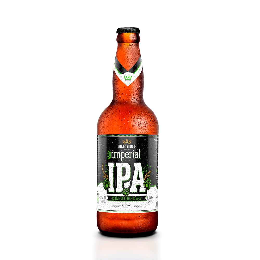 Cerveja Bier Hoff Imperial Ipa 500ml Empório da Cerveja
