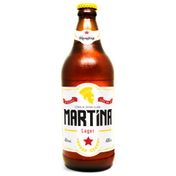 Cerveja Blondine Martina American Lager 600ml