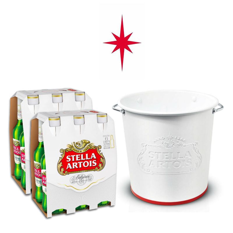 Kit-Stella-Artois-2-packs--12-Unidades----Balde-Alto-Relevo