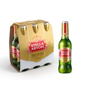 Cerveja Stella Artois sem Glúten 330ml - Pack (6 Unidades)
