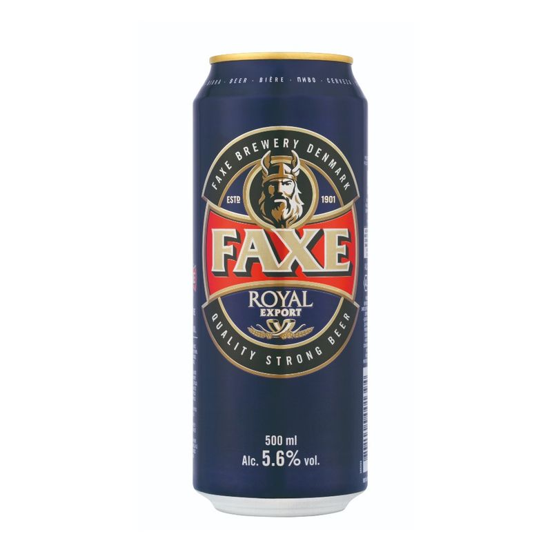 Cerveja Faxe Royal 500ml - Empório Da Cerveja