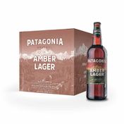 Cerveja Patagonia Amber Lager 740ml -  6 Unidades