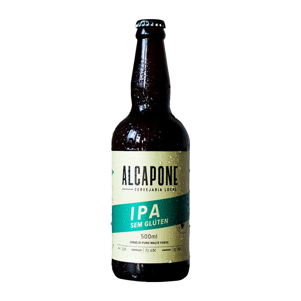 Cerveja Al Capone Ipa Sem Glúten 500ml Empório Da Cerveja 4056