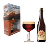 Kits La Trappe Dubbel (1 cerveja 750ml + 1 taça 250ml)