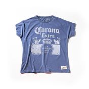 Camiseta Corona Malha Ecológica Label Cropped