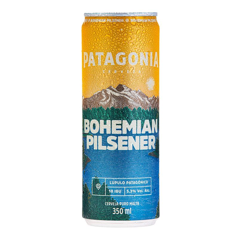 Cerveja Patagonia Bohemian Pilsener 350ml - Empório Da Cerveja