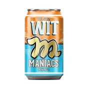 Cerveja Maniacs Belgian Wit Lata 350ml