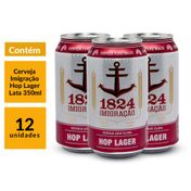 Cerveja Imigração Hop Lager 350ml (12 unidades)
