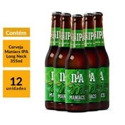 Cerveja Maniacs IPA 355ml (12 unidades)